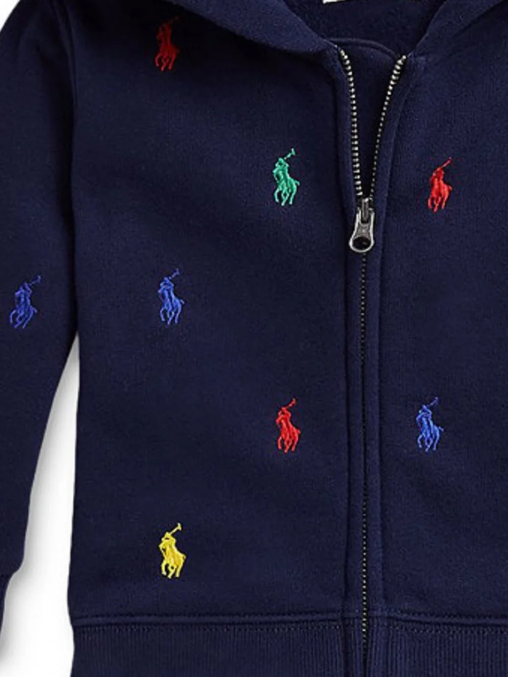 Polo Ralph Lauren Little Boys Joggers Set with Multicolor Pony Embroidery